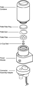 Replacement Power Module  Assembly for Well Pro WP1,WP2, WP3 & WP4 Dry Pellet Chlorinators Replacement Power Module  Assembly for Well Pro WP1,WP2, WP3 & WP4 Dry Pellet Chlorinators