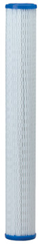 Pentek 155416-43 R Series 30 Micron Reusable Pleated Polyester R30-20 Filter Cartridge (2.63" x 20")
