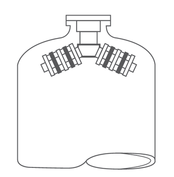 5679 6" Flange Top Diffuser; 3" FNPT; For 18" to 48" Tanks W/ Bolts & Nuts 5679 6" Flange Top Diffuser; 3" FNPT; For 18" to 48" Tanks W/ Bolts & Nuts