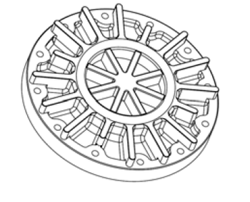 5296 6" Flanged Tank Closure Cap W/ Bolts & Nuts 5296 6" Flanged Tank Closure Cap W/ Bolts & Nuts