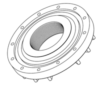 10566 Tank Reducer Kit; 4"-8UN to 6"FLG W/ Bolts & Nuts 10566 Tank Reducer Kit; 4"-8UN to 6"FLG W/ Bolts & Nuts