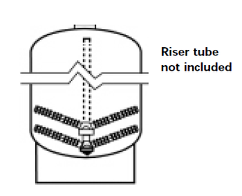 5676 Top Mount Hub & Lateral Kit; 3" Slip; 16 Laterals; For 42" Tanks 5676 Top Mount Hub & Lateral Kit; 3" Slip; 16 Laterals; For 42" Tanks