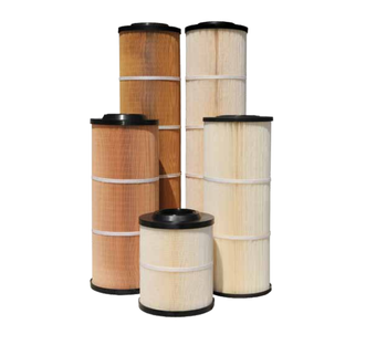 Harmsco Hurricane HC/90-0.35HT High Temperature 0.35 Micron Pleated Polyester-Plus Cartridge 7-3/4" x 19-1/2" (1 PCs/Case)