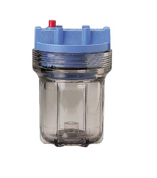 Pentek 158110 # 5" Slim Line Housing 3/8" Blue/Clear With Pressure Relief Pentek 158110 # 5" Slim Line Housing 3/8" Blue/Clear With Pressure Relief