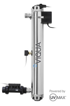 Viqua 650653 UVMax PRO20 Professional Plus UV System 20 GPM 1.25" MNPT with UV Sensor NSF 55 Class A Certified
