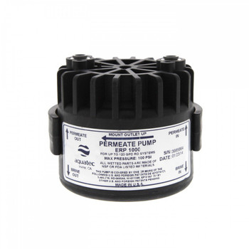 Aquatec ERP Series Quieter Permeate Pump with 1/4" Quick Connect (ERP500-JG) Aquatec ERP Series Quieter Permeate Pump with 1/4" Quick Connect (ERP500-JG)