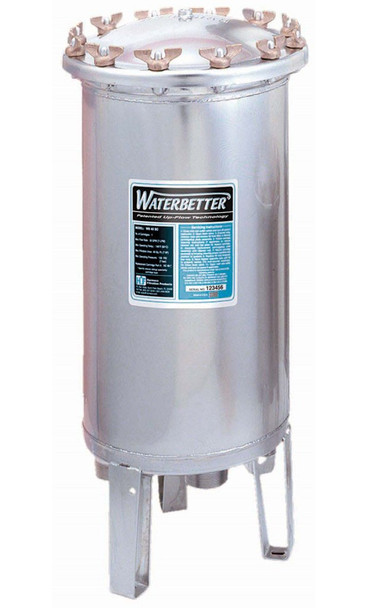 WB-90-SC2 Harmsco WaterBetter Stainless Steel Single Filter Housings 100 GPM 2"