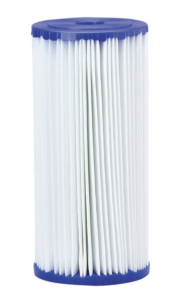 Pentek 155101-43 R Series 30 Micron Reusable Pleated Polyester R30-BB Filter Cartridge (4.5" x 9.75")