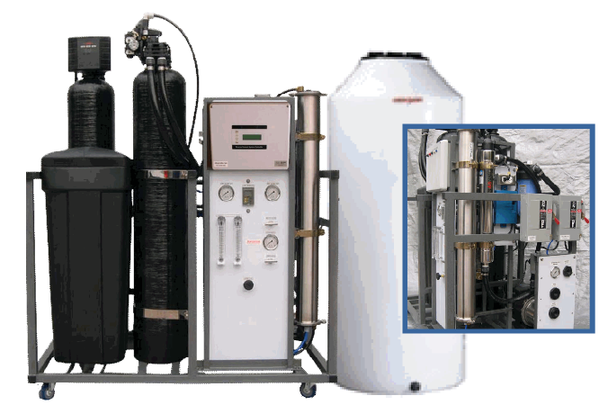 ROS/WHS-1-220 Whole House Commercial Reverse Osmosis System 1,800 GPD 220V/60Hz