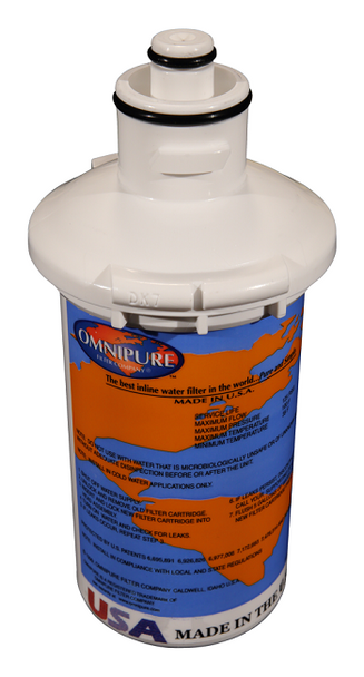 Omnipure E Series Chlorine Taste & Odor Reduction 10 Micron Carbon Block Filter w/Scale Inhibitor
