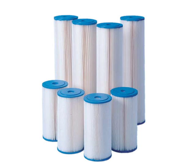 HB-10-10W Harmsco 10" BB 10 Micron Polyester Pleated Filter Cartridge
