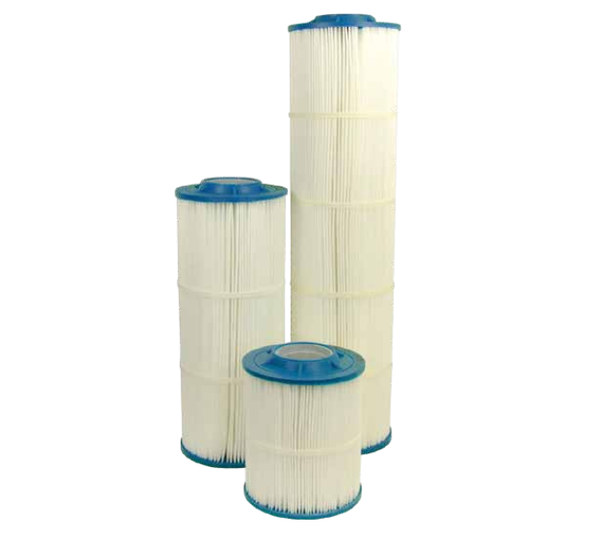 HC/90-50 Harmsco Hurricane 50 Micron Pleated Polyester Filter Cartridge (7-3/4" x 19-1/2")