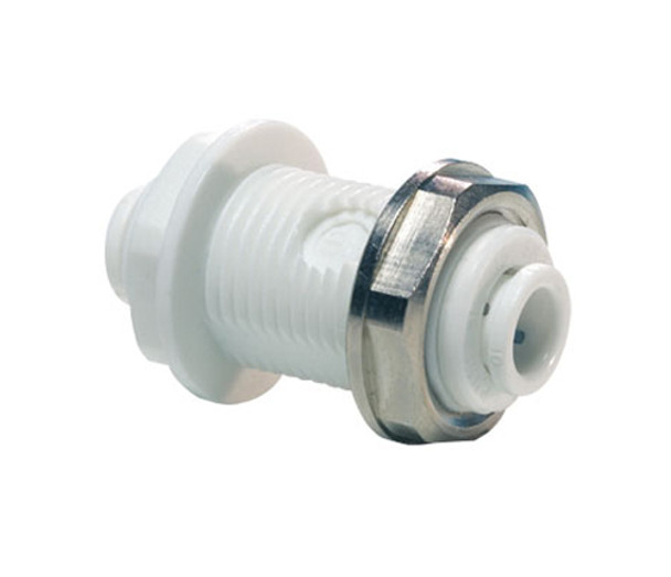 John Guest CI Series Bulkhead Union Connector 1/4" (CI1208W)