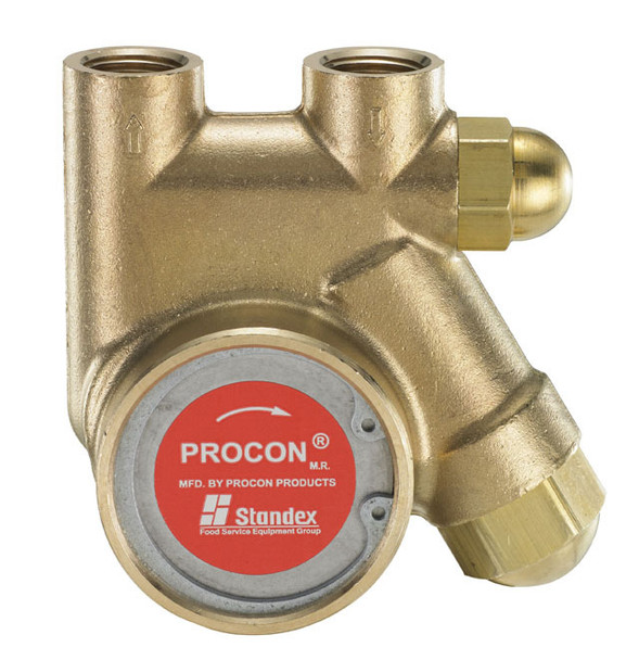 Procon Series-1 Brass Pump 3/8" NPT 125 GPH Relief Valve Set @ 99 PSI (111A125F11BC-99)