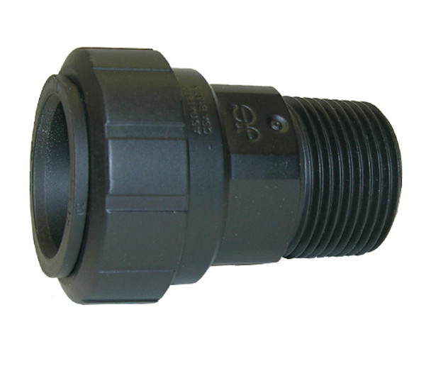 PSEI013626E JG Speedfit Black Male Connector 1"x 3/4" NPT