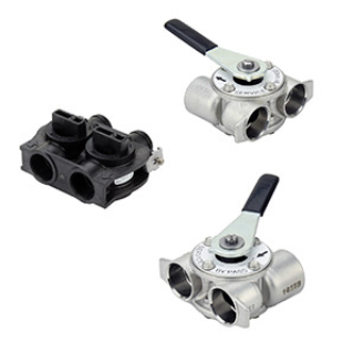 PVC Plastic Yoke For Fleck 5600, 2510, & 9000 Valves - 1-Inch Model 18706 Replacement Part