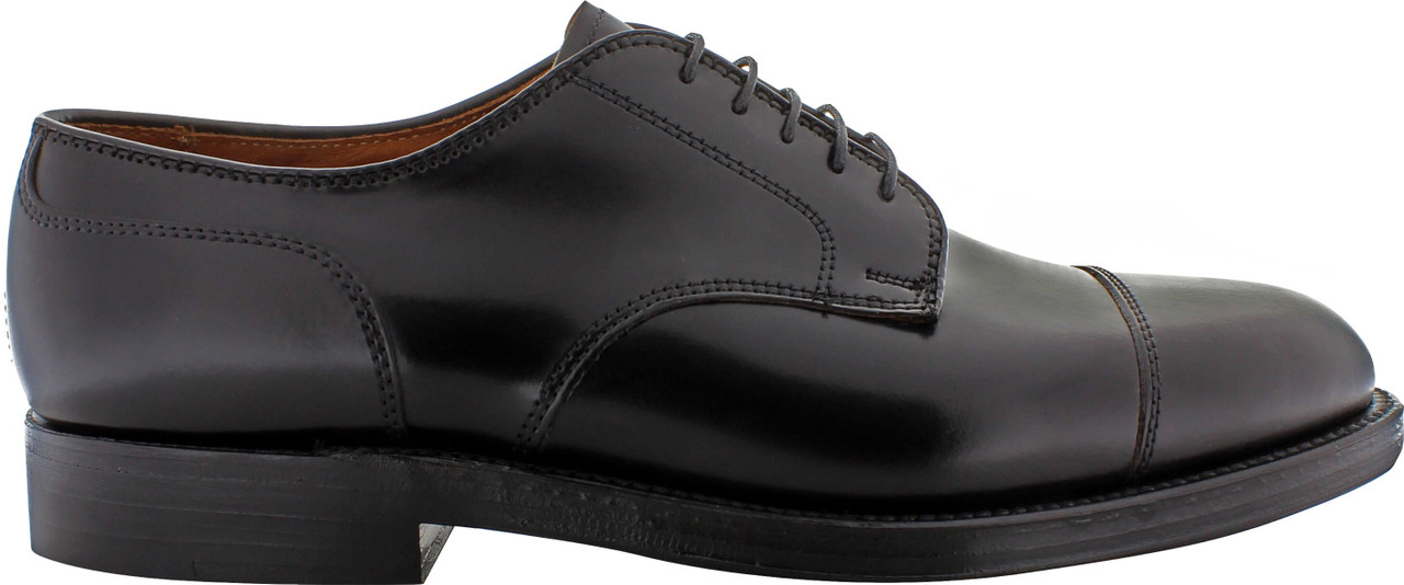 Alden Men's 2161 - Straight Tip Blucher - Black Shell Cordovan - The ...