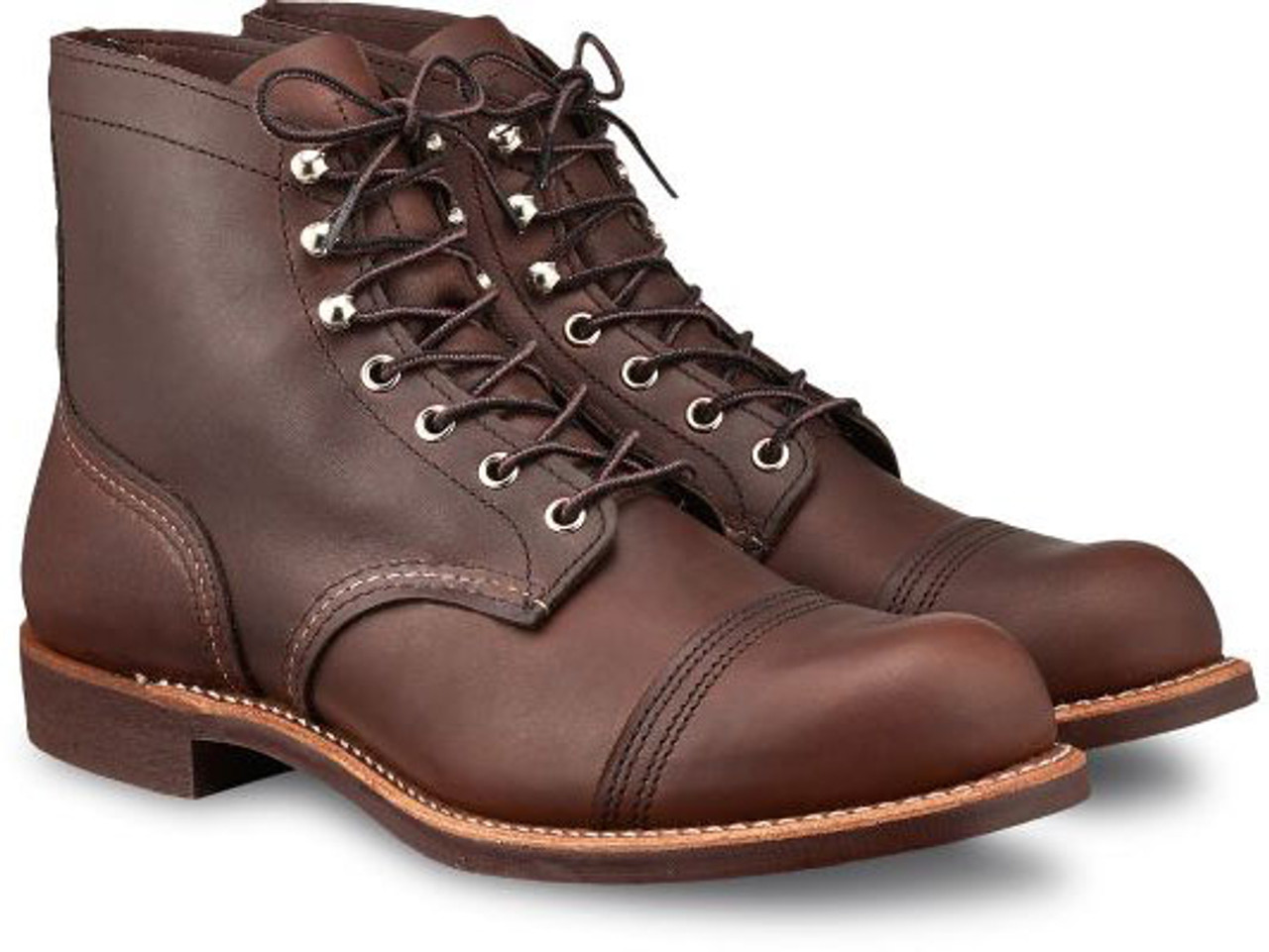 Red Wing Heritage Men's Iron Ranger 8111 Amber Harness - The Shoe Mart