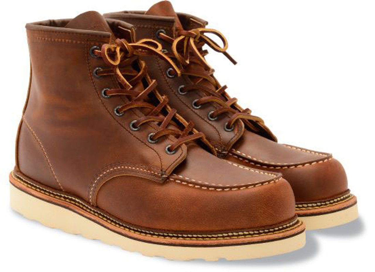 Red Wing Heritage Men's 6-Inch Classic Moc 1907 Copper