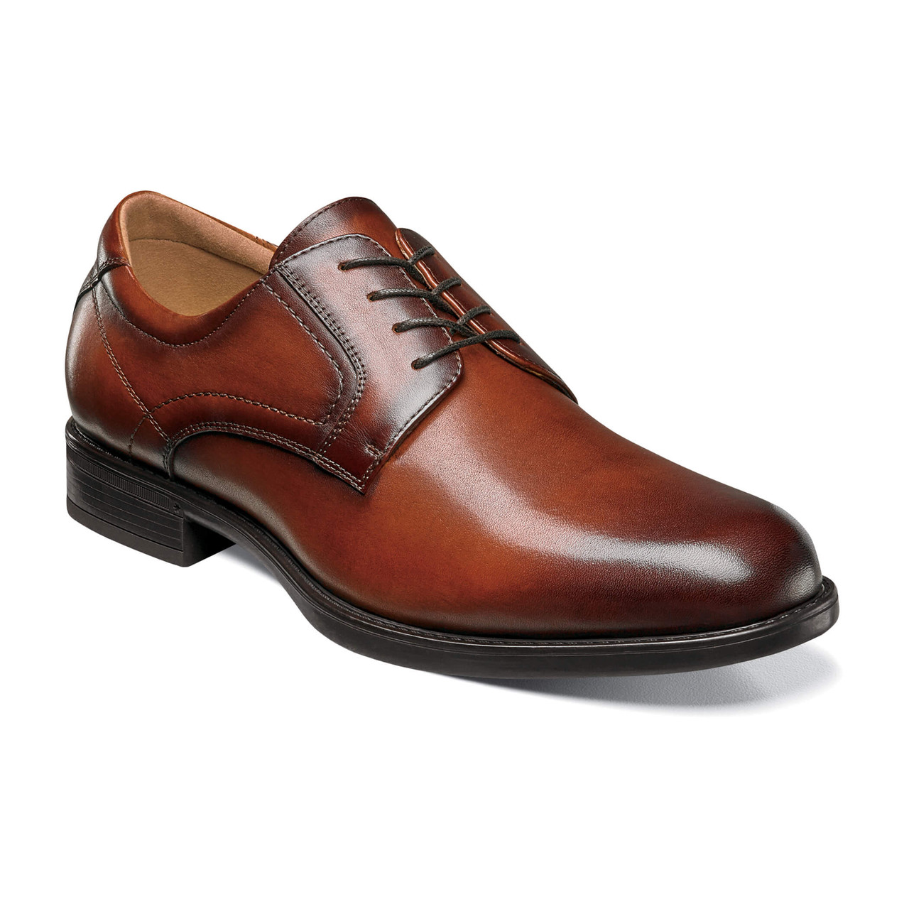 Florsheim Men s Midtown Plain Toe Ox 12135 221 Cognac