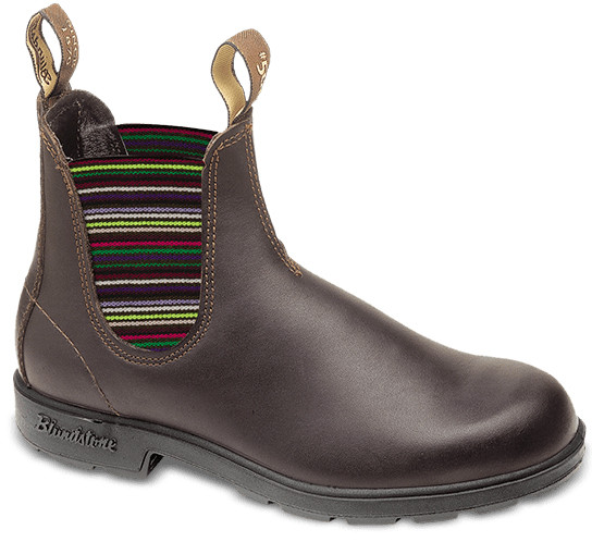 Blundstone Original 500 Series - Stivali Unisex In Pelle, Glitter Nero/Bronzo, Taglia 46 EU