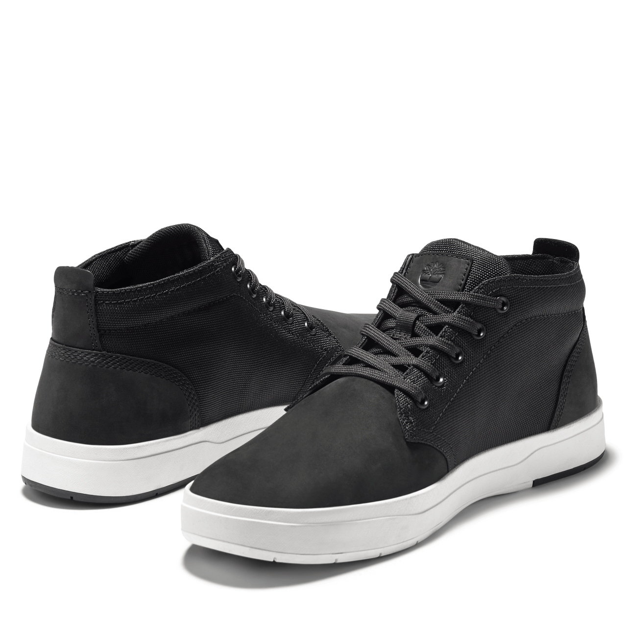 Timberland Men's Davis Square Chukka Shoes TB0A1OI5001 Black Nubuck ...