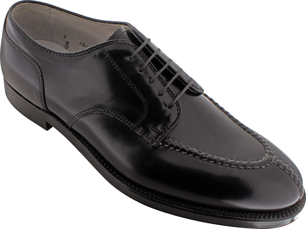 Alden Men's 2211 - NST Tie Blucher - Black Shell Cordovan