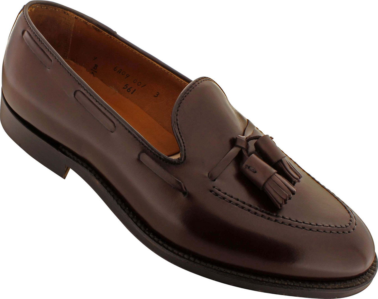 Alden 561 - Tassel Loafer - Dark Brown Calfskin - The Shoe Mart