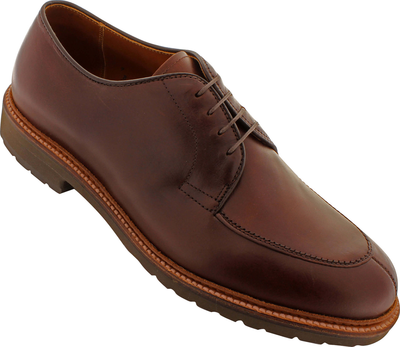 Alden Men's D5602 - Mocc Toe Blucher - Brown Chromexcel - The Shoe
