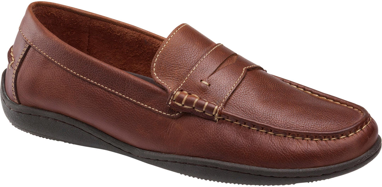 Johnston Murphy Men's Fowler Penny 25-2443 Tan - The Shoe Mart