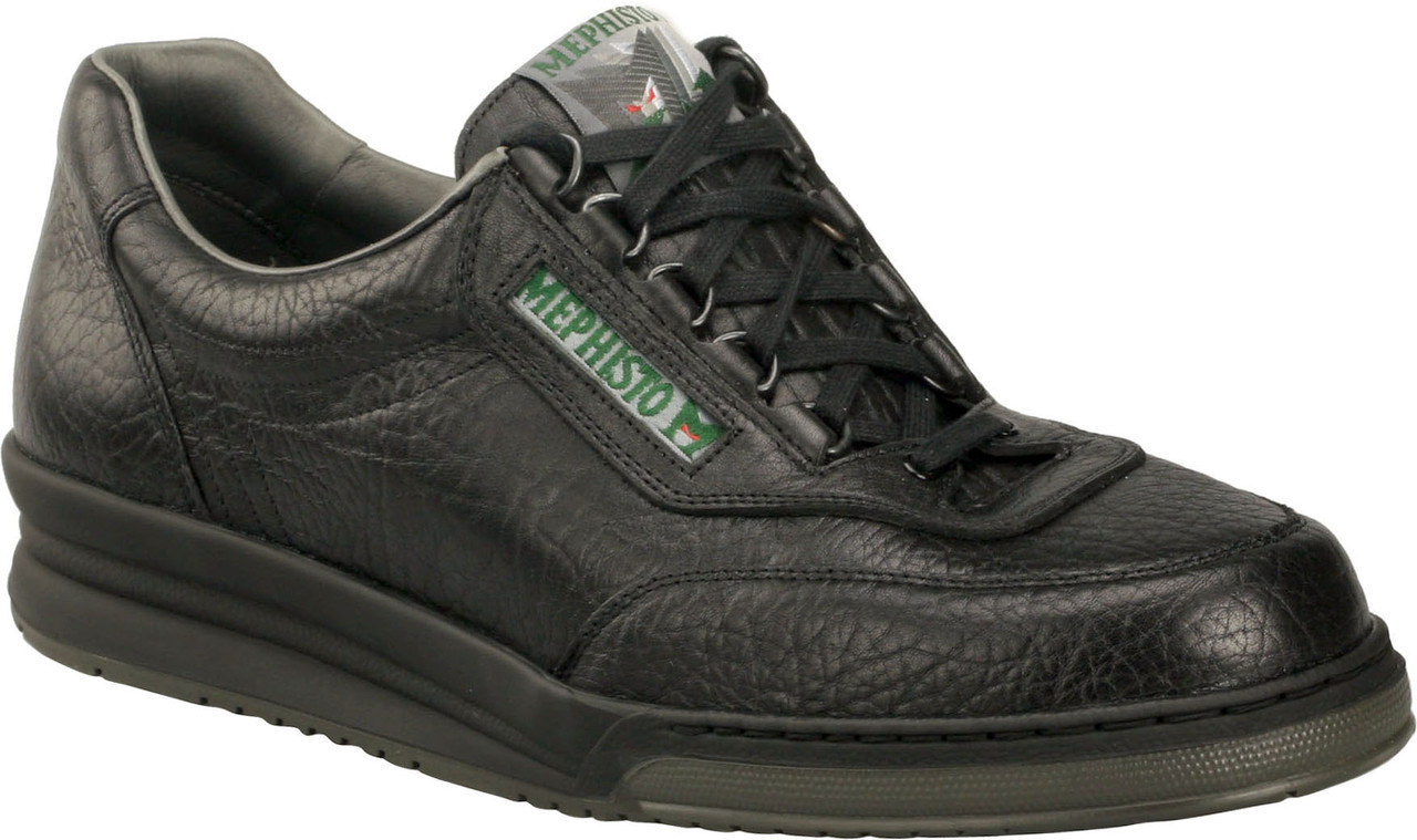 Mefisto ブラックメタル black l Mephisto Men's Match MATCH-714 Black Grain - The Shoe Mart