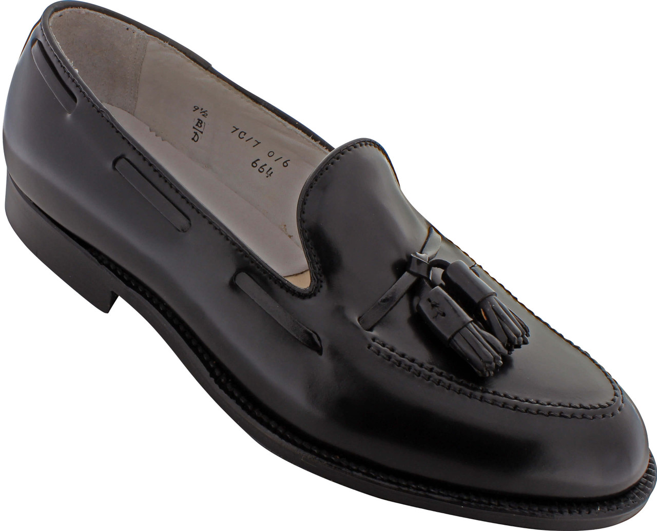 Alden Men's 664 - Tassel Moccasin - Black Shell Cordovan