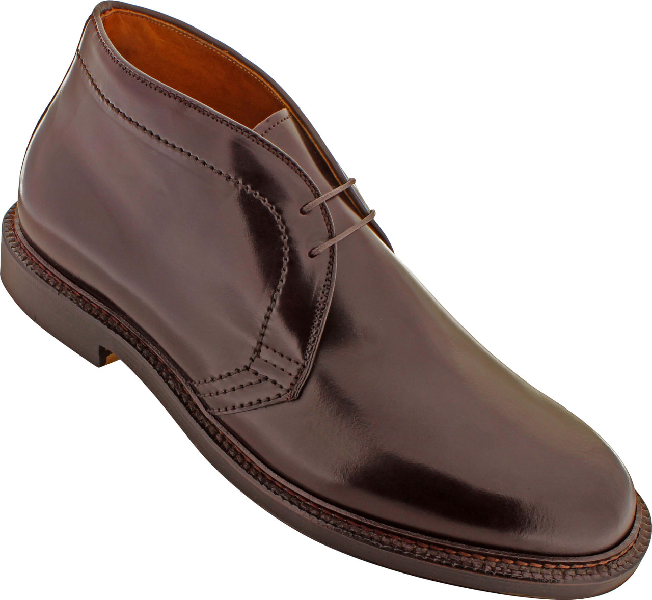 Alden Men's 1339 - Chukka Boot - Color 8 Shell Cordovan - The Shoe