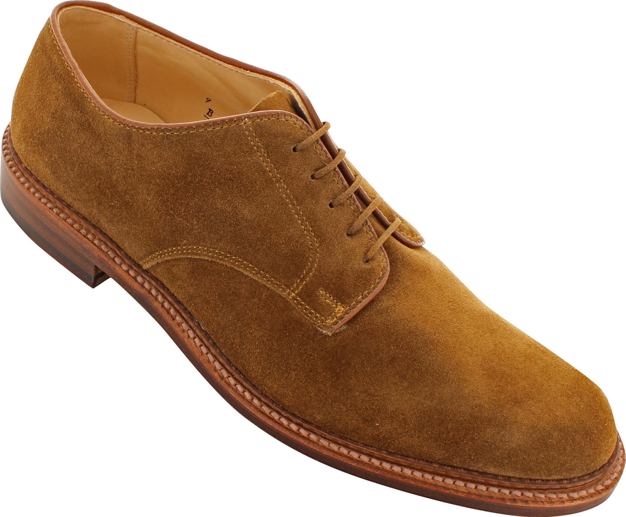 Alden 29336F | Buy Alden Plain Toe Bluchers w/ Flex Welt in Snuff