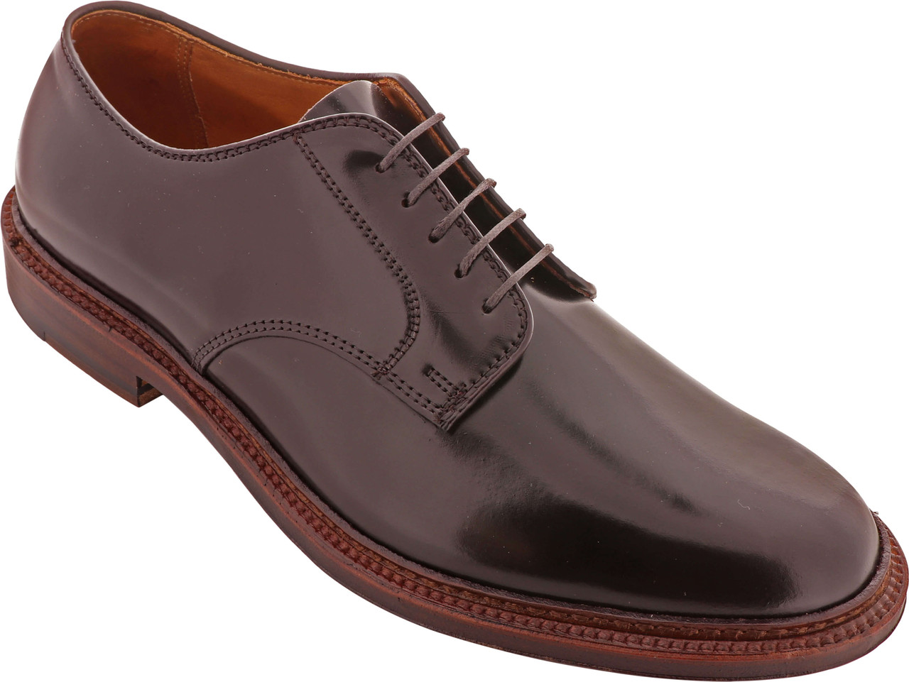 Alden Shoes Men's Plain Toe Blucher Flex Welt M6405 Color 8