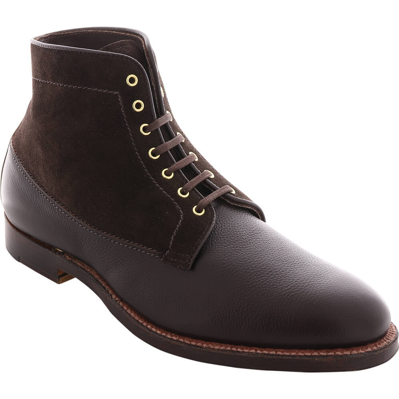 Alden Shoes Men's Michigan Boot D1803 Dark Brown Regina - The Shoe