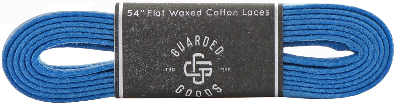Flat Wide Waxed Boot Laces - 54