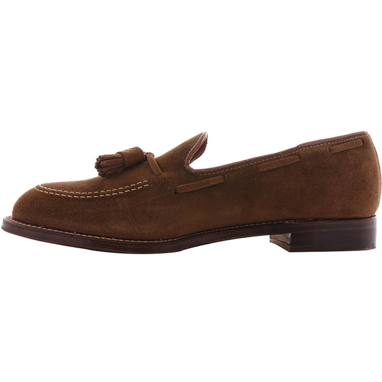 Alden 3403 Tassel Loafer Snuff Suede The Shoe Mart 3873