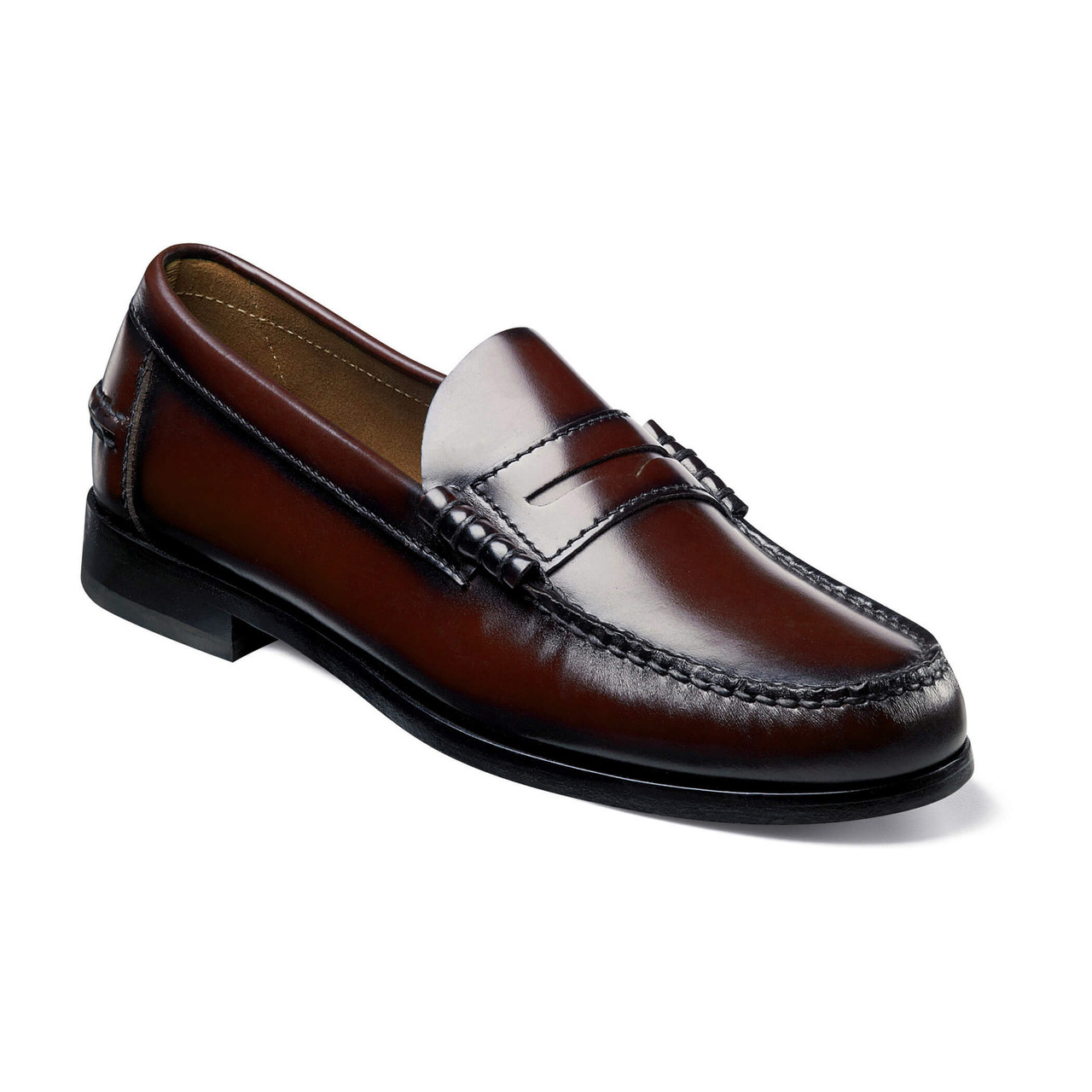 Florsheim Men's Berkley Penny 17058-05 Burgundy - The Shoe Mart