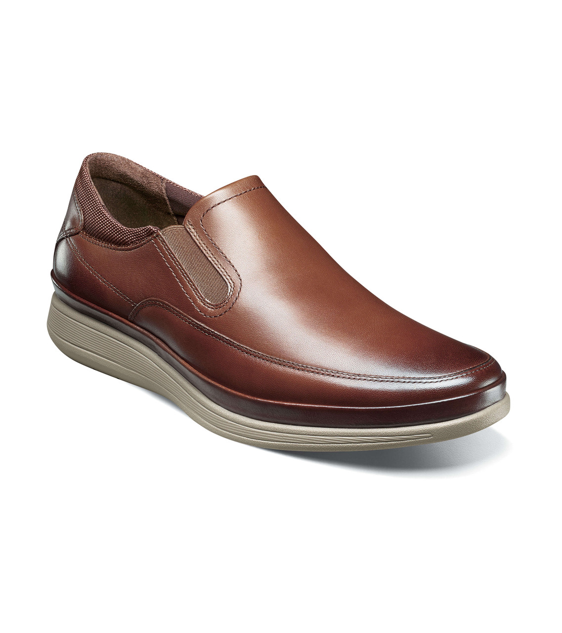 Florsheim Men s Motion Moc Toe Slip 13390 221 Cognac