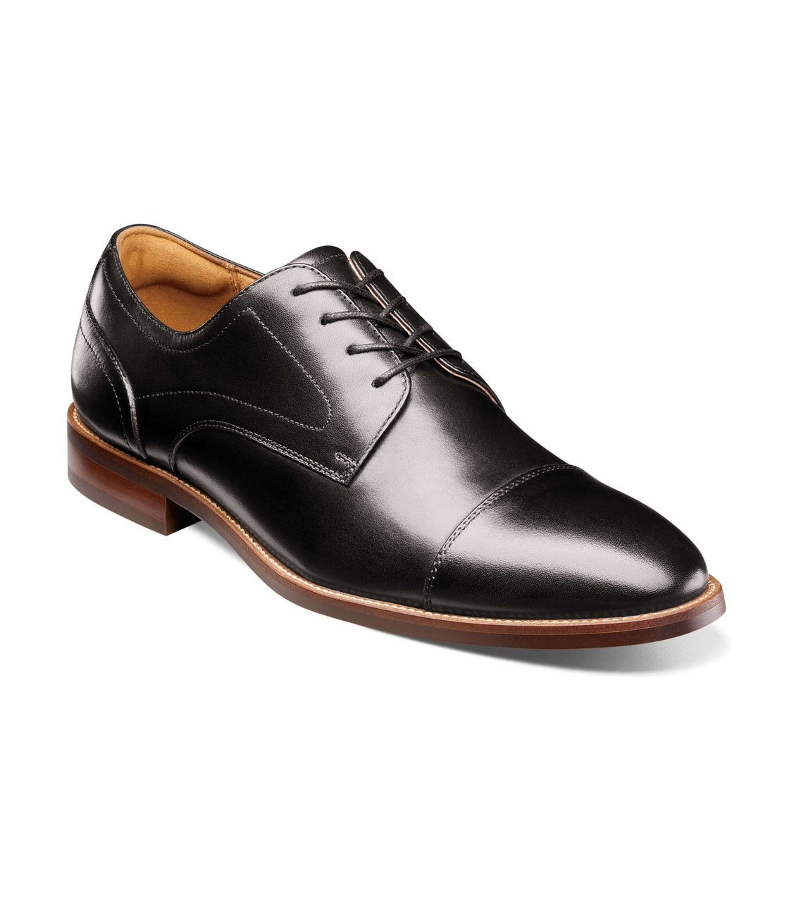 mens black dress shoes florsheim Valentina Mini Bow Dress - Black/Ivory