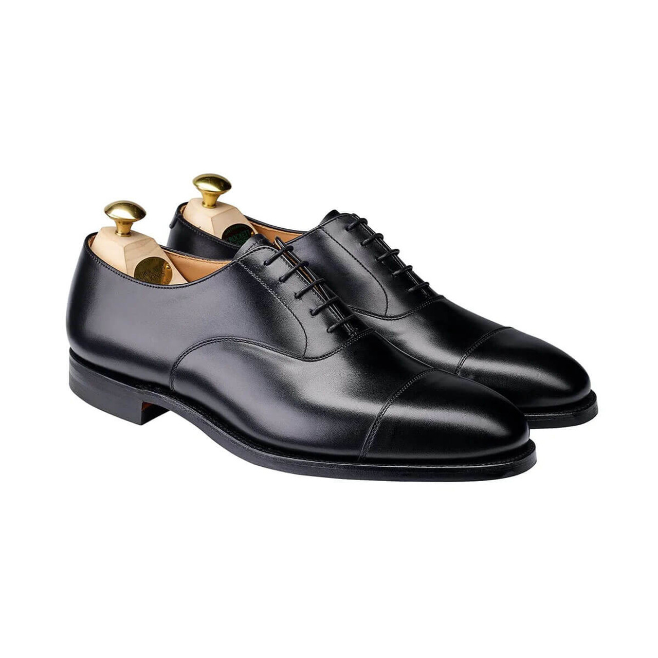 Crockett and Jones Men's Connaught 2 - Black Calf - The Shoe Mart