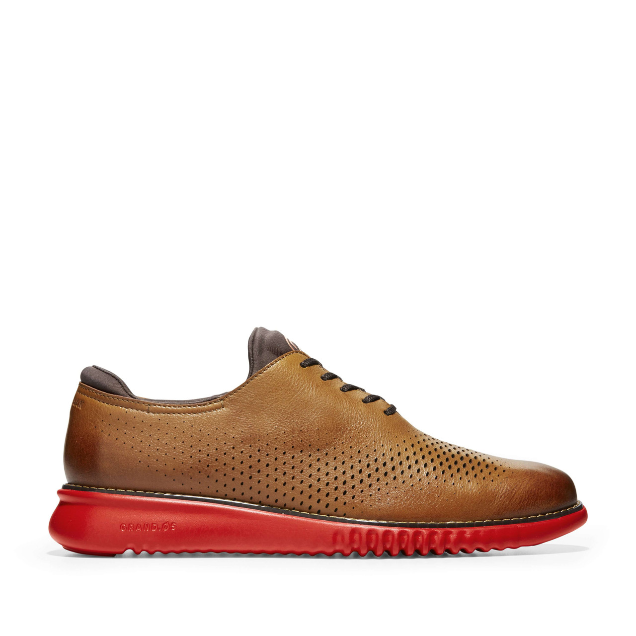 Cole Haan Men's 2.Zerogrand Lsr Wing C33854 British Tan-Molten