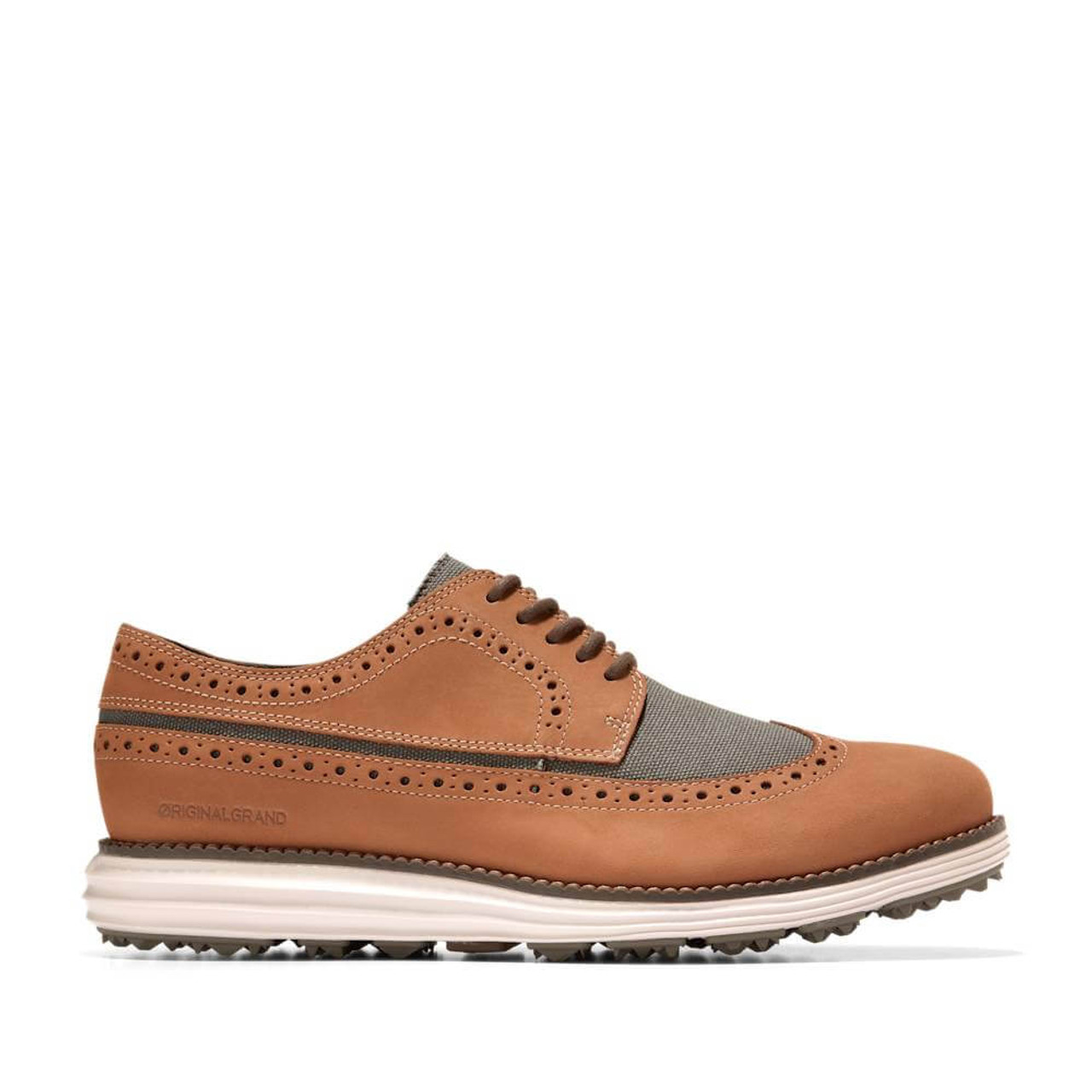 Cole Haan Men's Og Wing Ox Golf C36899 Pecan-Tea Leaf-Bleached Tan-Tr