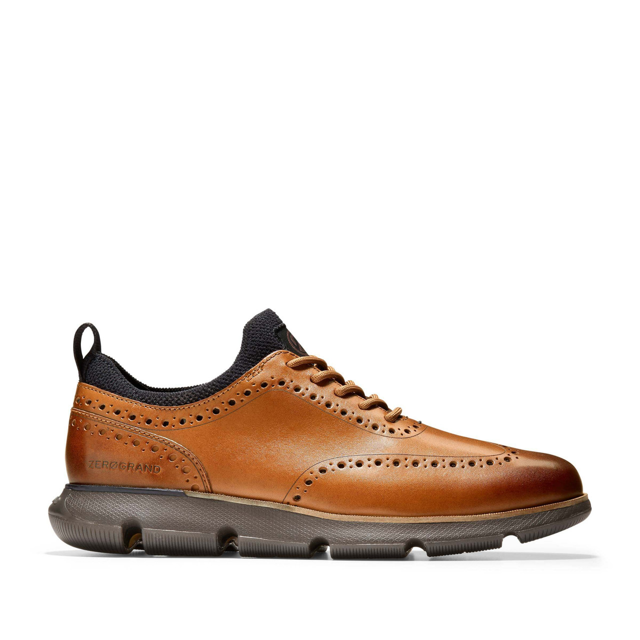 ゼログランド ウィング オックスフォード BRITISH TAN/JAVA Cole Haan Mens Zerogrand Wing Ox Leather Oxford 9 British