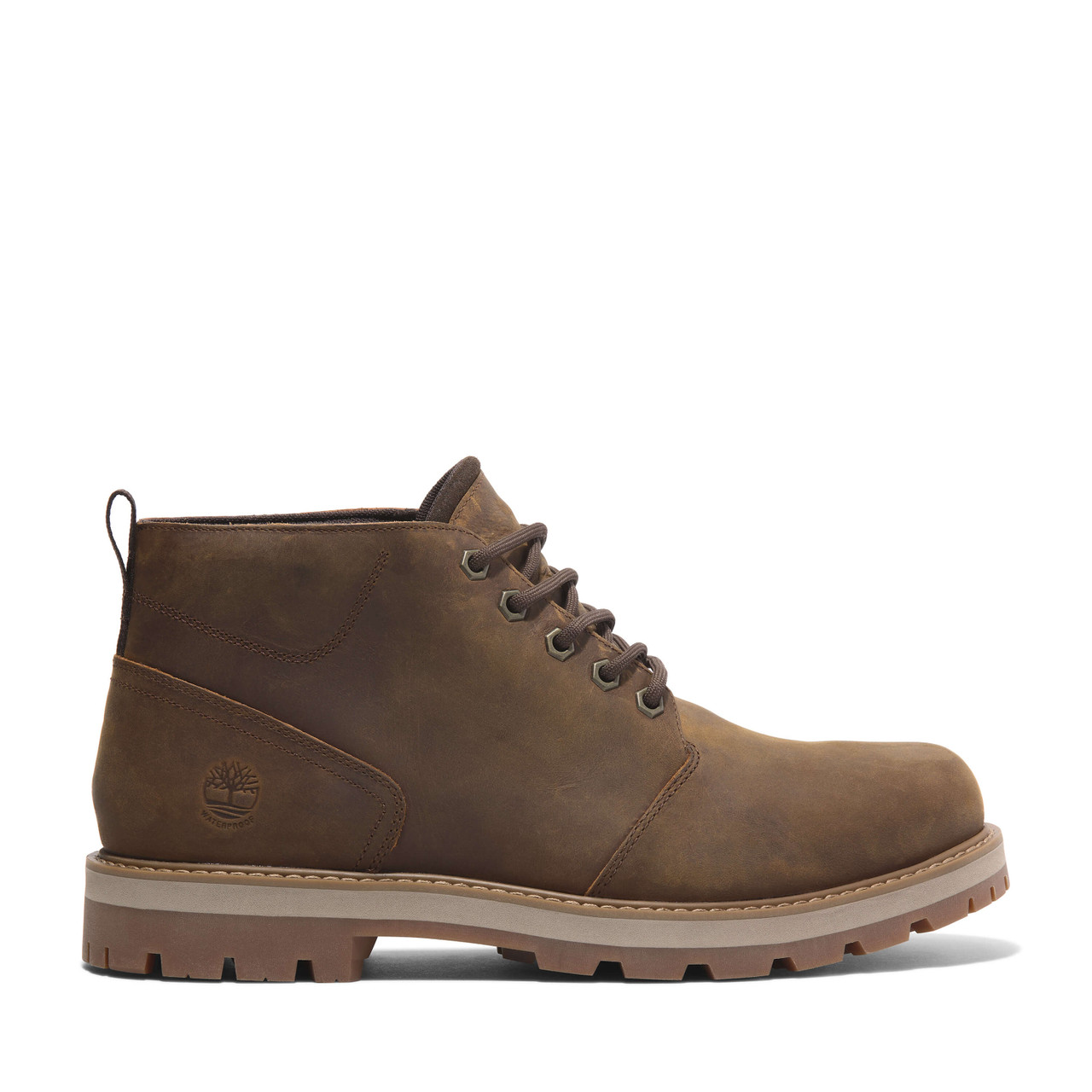 靴 Timberland BRIDGTON CHUKKA WHEAT NUBUCK Timberland Men's Britton Road Mid Lace-Up Waterproof Chukka Boot
