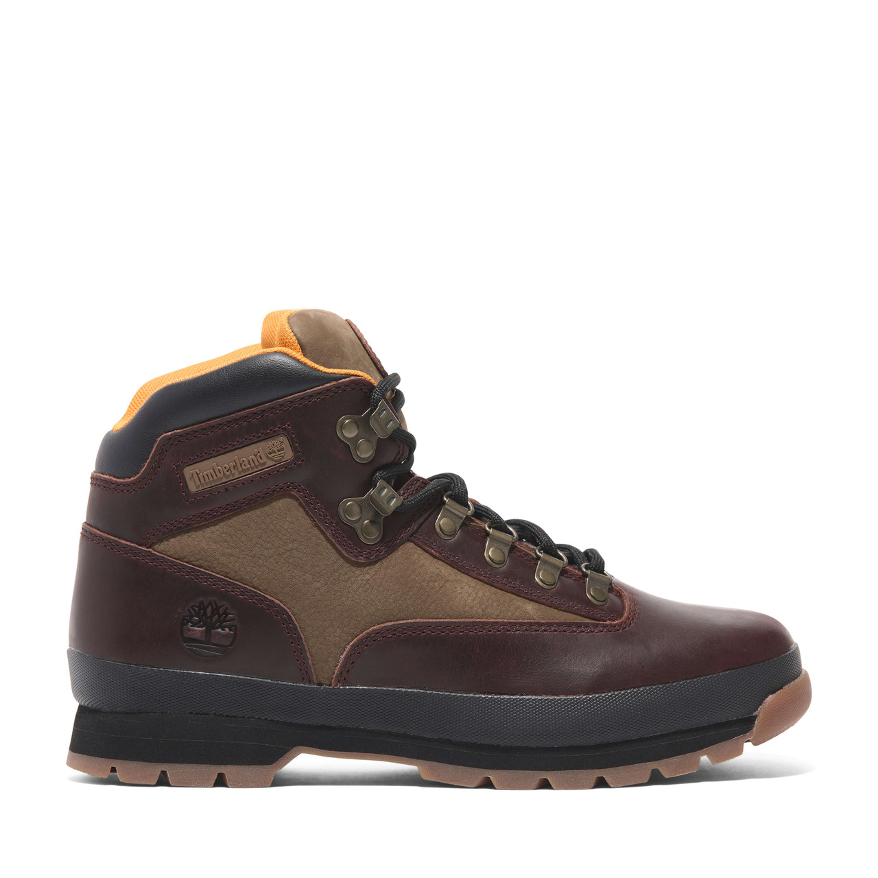 Timberland Men's Euro Hiker Mid Lace-Up Boot TB0A2P27EIW Burgundy