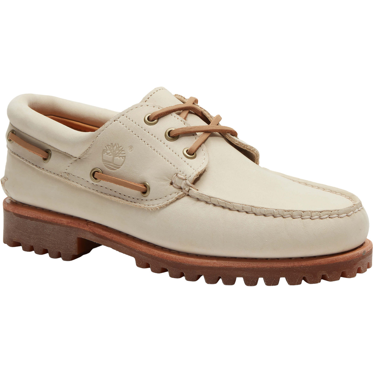 Timberland Men's Lake House 3-Eye Lug Boat Shoe TB0A2PDQEN7 Light