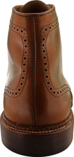 Alden Men's 39701 - Perforated Cap Toe Boot - Dark Tan - Back