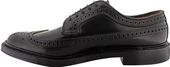 Alden Men's 9751 - Long Wing Blucher - Black Shell Cordovan - Image 4